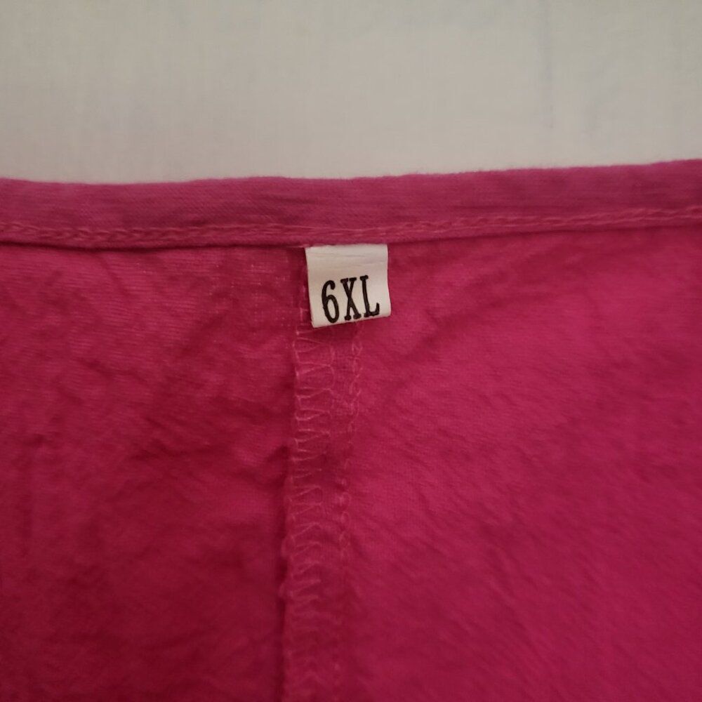 Bright Pink Plus Size Top - Picture 4 of 7